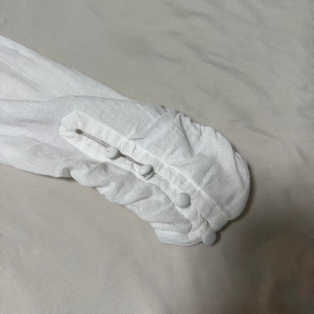 Free people longsleeve White Blouse - Picture 5 of 7